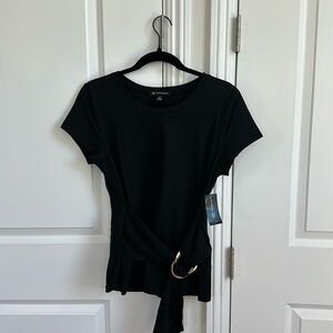 INC top with cute waist detail